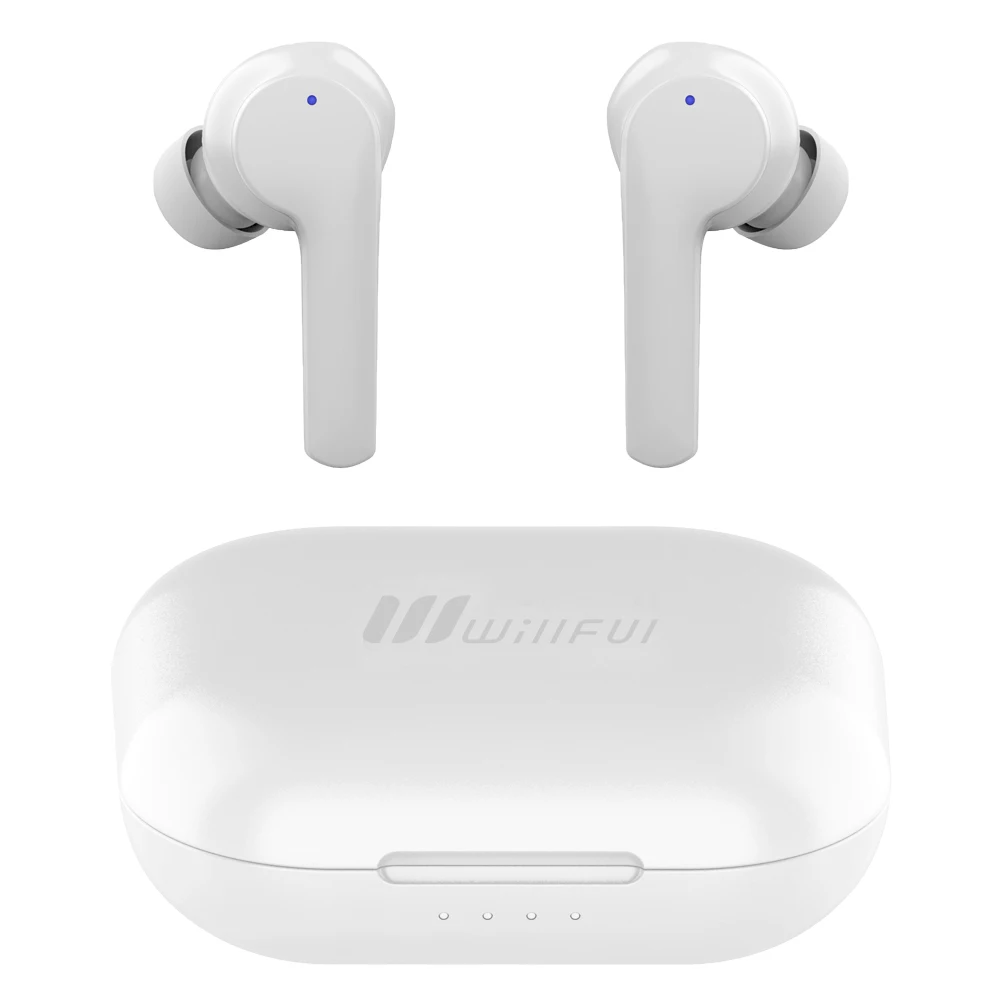 

Wireless Earbuds with Mic Touch Control Wireless Headphones Earphones with Stereo Sound, Waterproof for iPhone Android