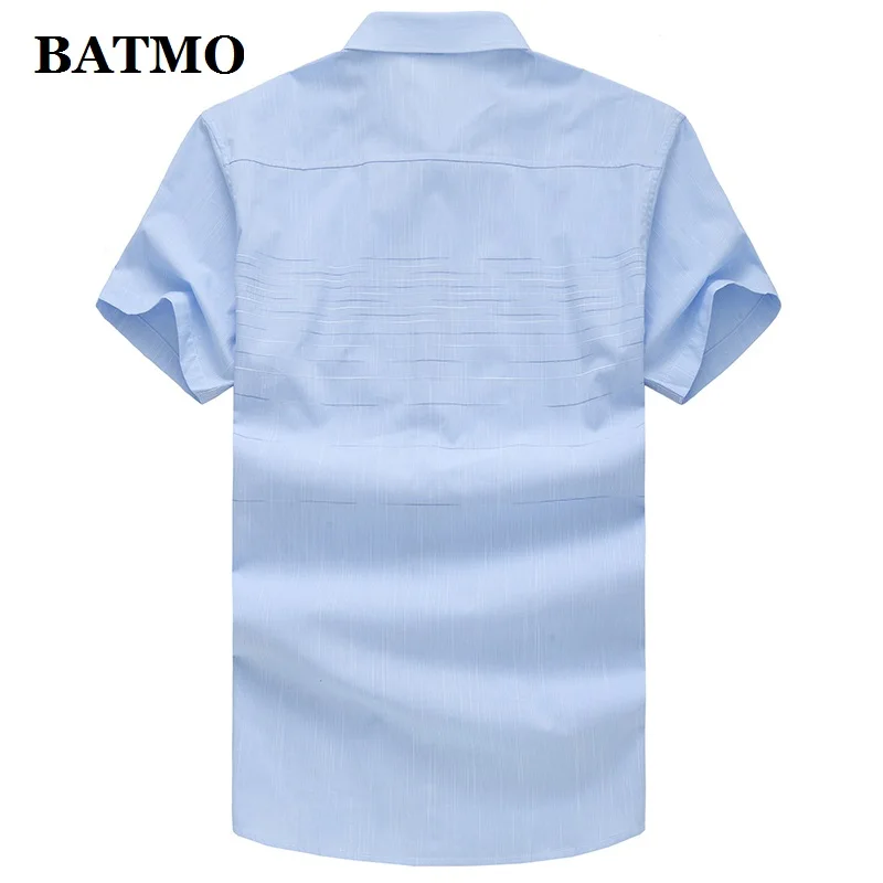 BATMO 2019 Новое поступление Зима и осень толстой плед рубашки для мужчин мужские с