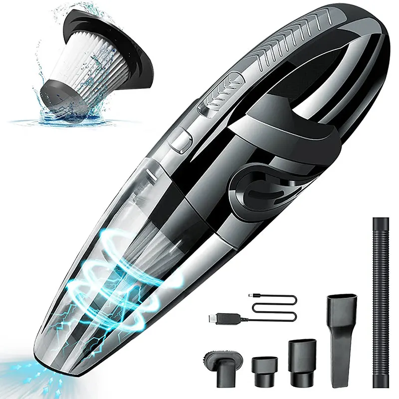 

Wireless Vacuum Cleaner for Car 4500PA Portable Mini Vacuum Cleaner Car Cyclone Handheld Power Suction Cordless Vaccum Cleaners