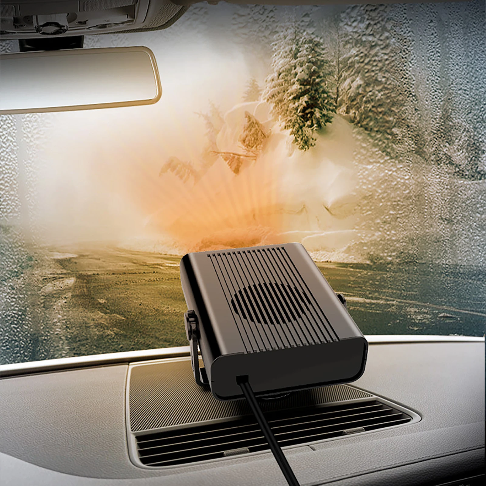 Автомобильный обогреватель для окон средство удаления тумана дезамерзатор