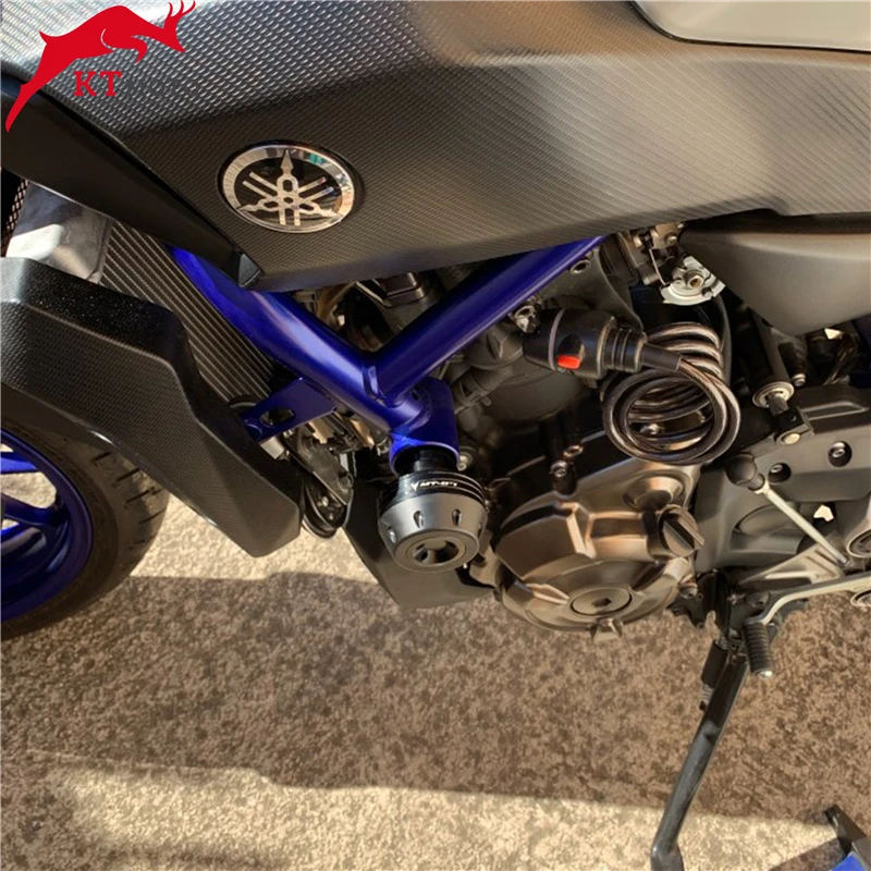 Слайдеры рамы с CNC мотоцикла поломка протектор защита от падения для Yamaha MT07 MT 07