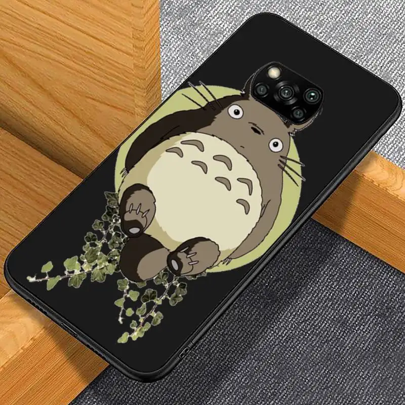 

Cartoon Ghibli Miyazaki Totoro Phone Case For Xiaomi Mi Redmi Note 7 8 9 pro 8T 9T 9S 9A 10 Lite pro