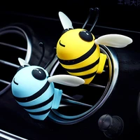 creative bee air freshener auto perfume diffuser car ventilation outlet clip interior decoration flavor car fragrances deodorant