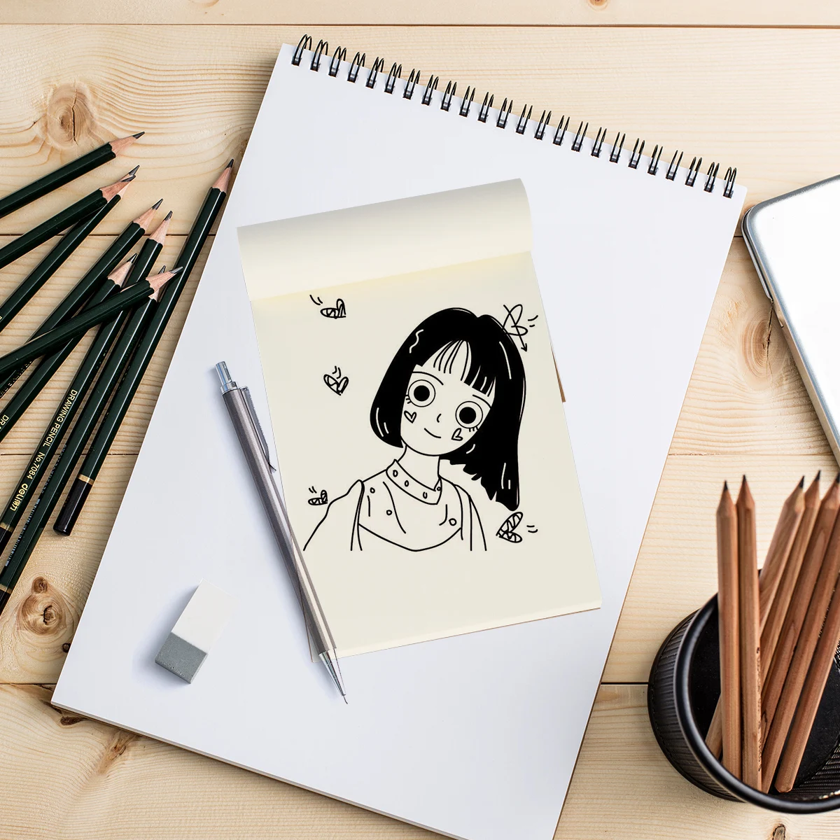 1 шт. крафт чехол пустой альбом для рисования книжка большого пальца книжки 80