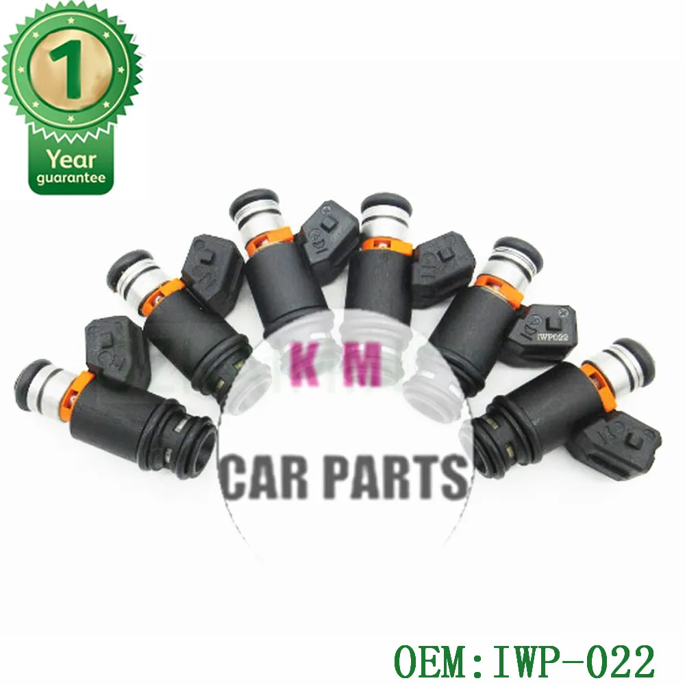 

6x NEW High Flow Rate Fuel Injectors injector nozzle For VW Golf Jetta 99-02 2.8L 021906031D 021 906 031D IWP-022 IWP022