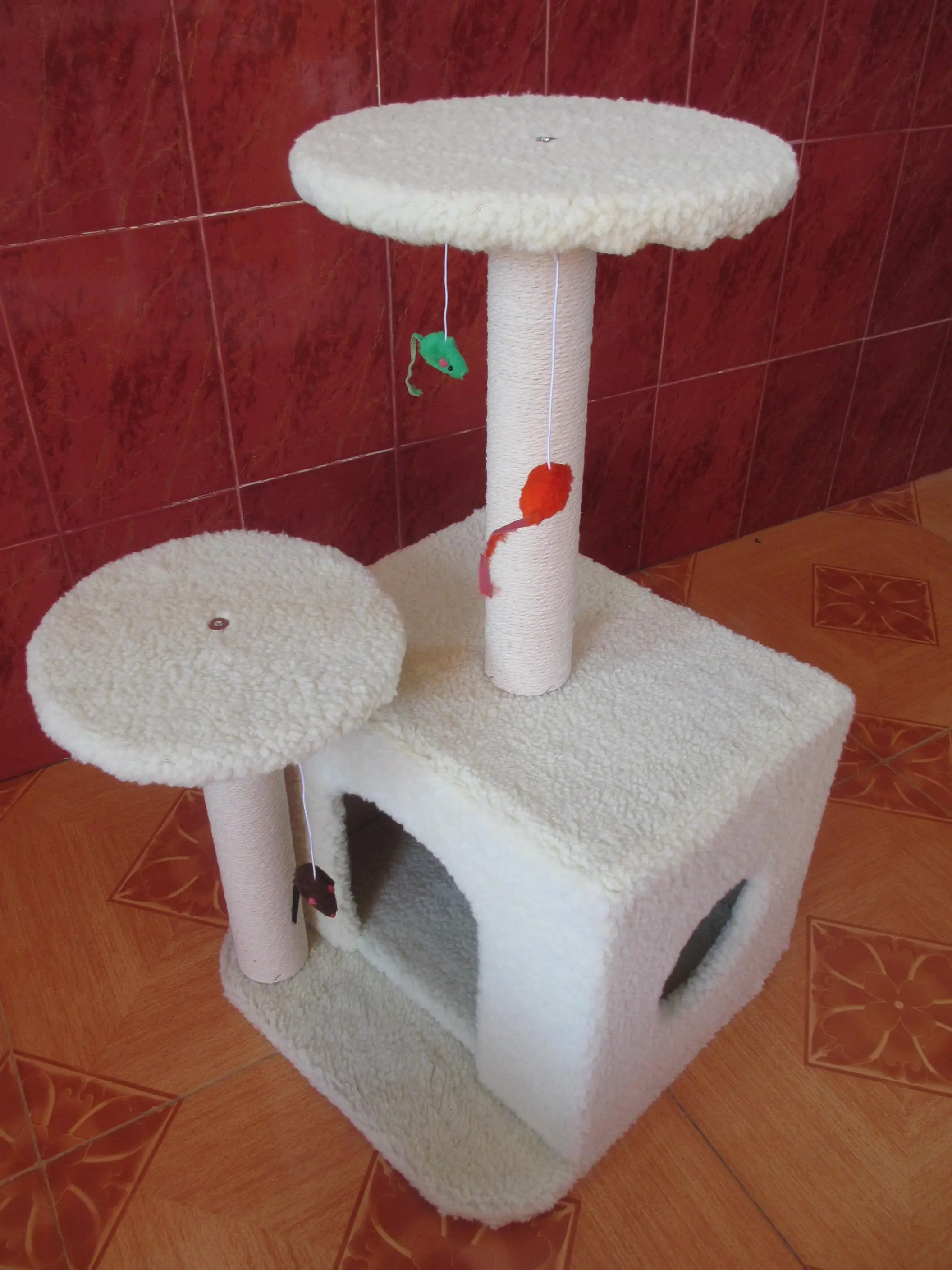 Рамка для кошачьего лазания дерево кошек гнездо игрушка Когтеточка домик | Дом и