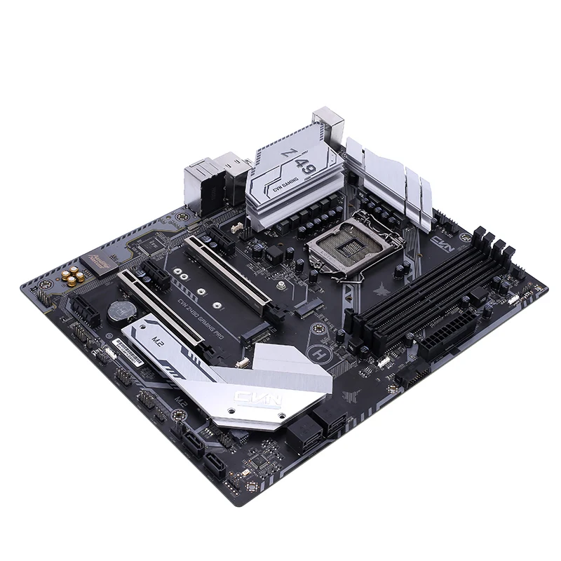 Цветная cvr Z490 игровая PRO V20 материнская плата USB3.2 Gen2 SATA3.0 6 ГБ/сек. NGFF M.2 SSD для