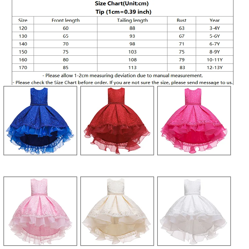 

Big Bow Baby Girls Flower Wedding Christmas Girl Dress Princess Dresses For Girls Tutu Dress Sleeveless Trailing Dress Clothing