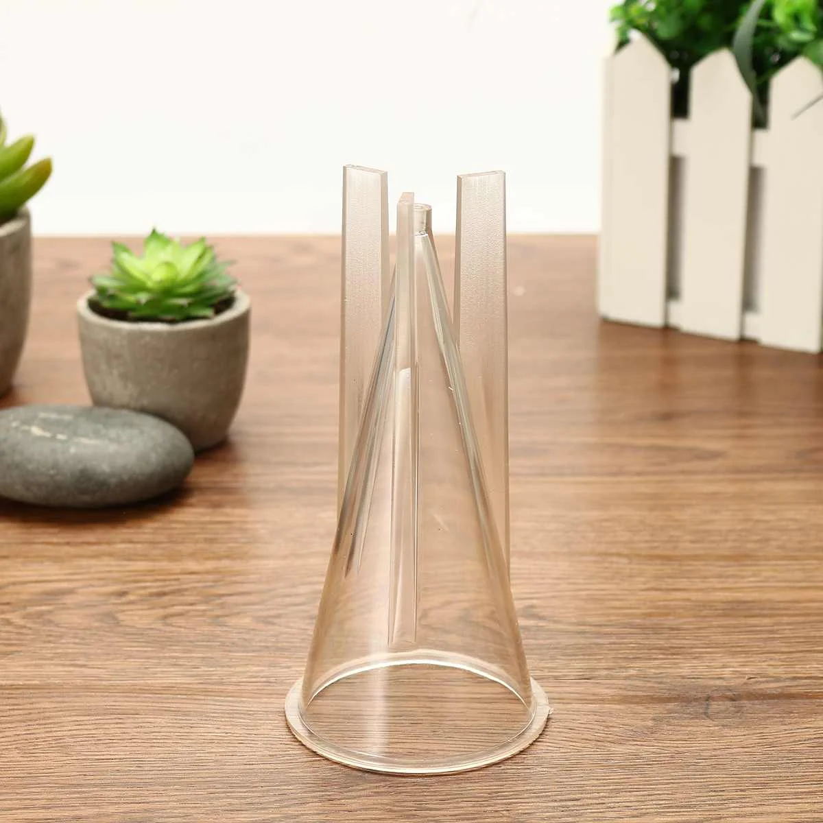 Pointed cylinder Прозрачная пластиковая Свеча для изготовления прессформы Формы для свечей свеча «сделай сам» мыльная глина для поделок инструменты Сфера пирамидальная круговой конус форма - Цвет: Pointed cylinder