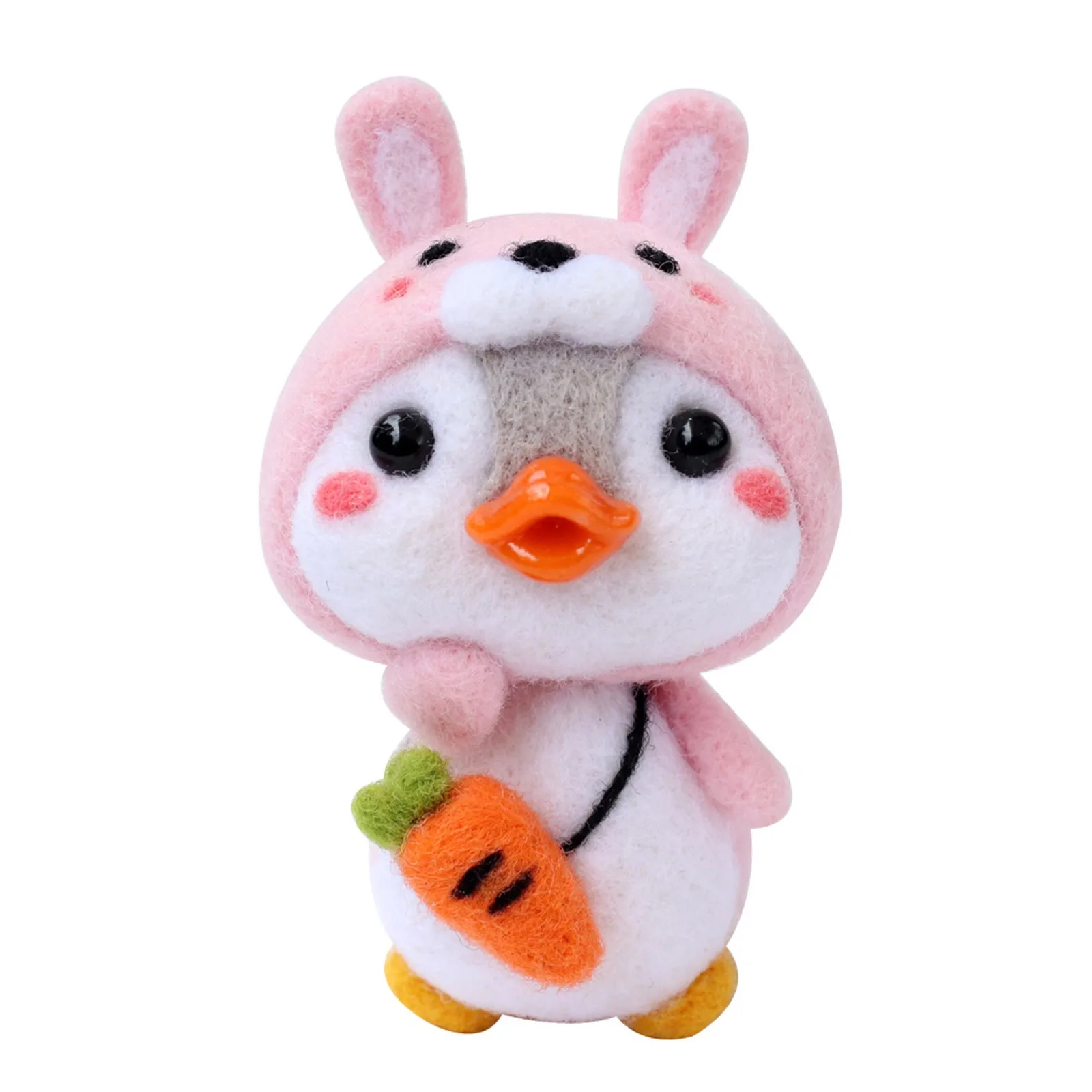 Милый рисунок пингвина сделай сам шерстяной войлок материал пакет для