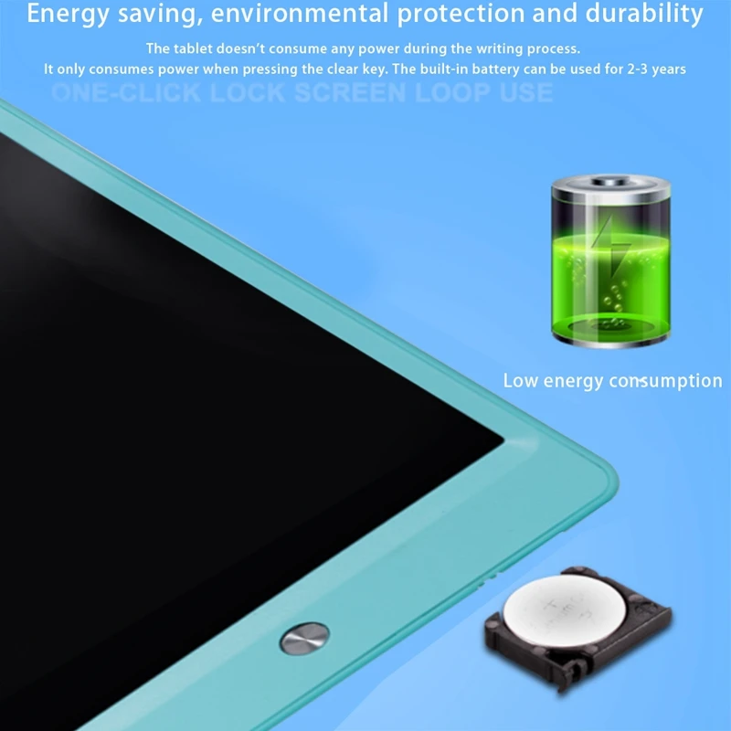 

10 Inch LCD Writing Tablet Board Kids Writing Pad Drawing, Painting Image Board,Creativity Imagination Child Gift(2 PCS)