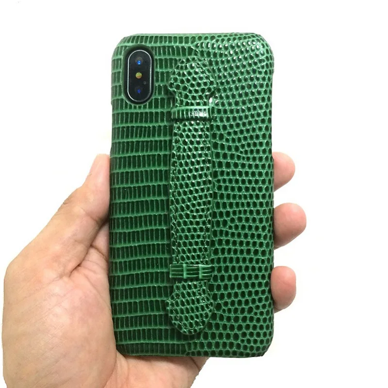 Solque чехол из натуральной кожи с ремешком на руку для iPhone X XS Max SE2 7 8 Plus 10 | Мобильные