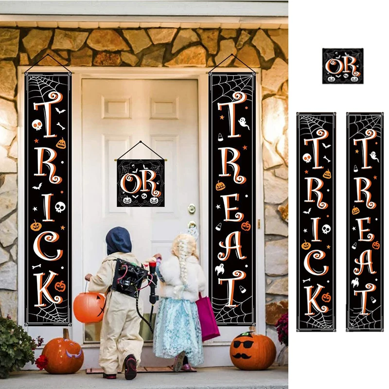 Новый дверной баннер для Хэллоуина Хэллоуин фестиваль привидения висячая муфта