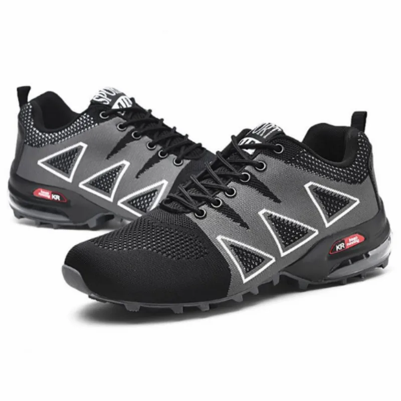 Повседневные спортивные мужские кроссовки с нескользящей подошвой Походная
