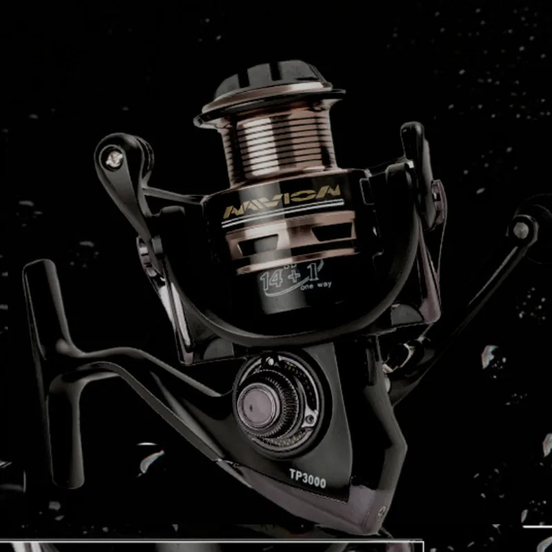 Спиннинг рыболовная Катушка для морской воды так и в пресной TP1000-7000 Алюминий