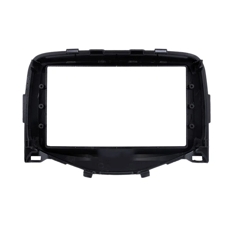 Double Din Car Radio Stereo DVD Fascia Panel Frame GPS for 2014+ Toyota Aygo Peugeot 108 Citroen C1 Dash Kit | Автомобили и