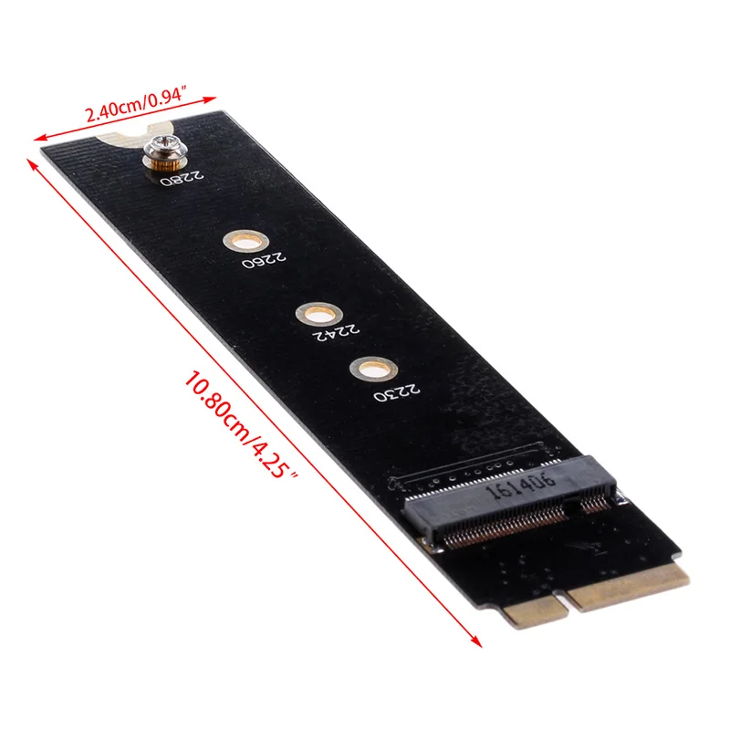 Адаптер карты до 64G 128G 256G 512G M.2 SSD для 2012 MacBook Air A1466 A1465 | Компьютеры и офис