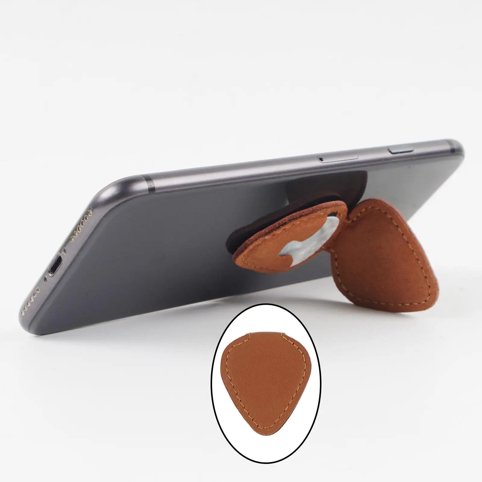 

Guitar Pick Case Guitar Accessories Mobile Phone Holder Guitar Pick Bag for Guitar