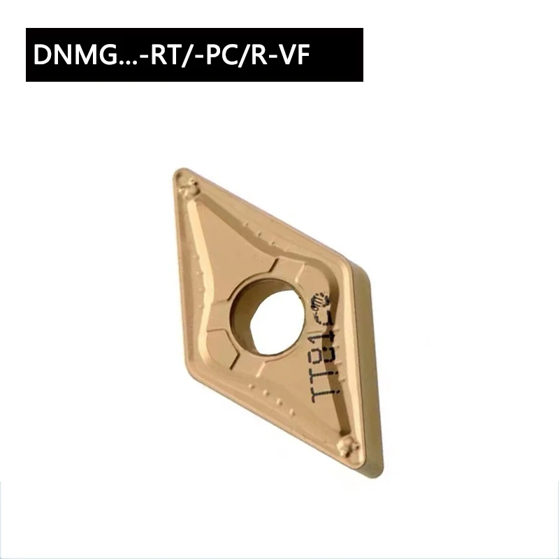 

-ПК/RT/R-VF оригинальный карбид лезвия DNMG150404PC DNMG150408RT DNMG150404R-VF DNMG вставки внешний TurningTool CNC токарный станок