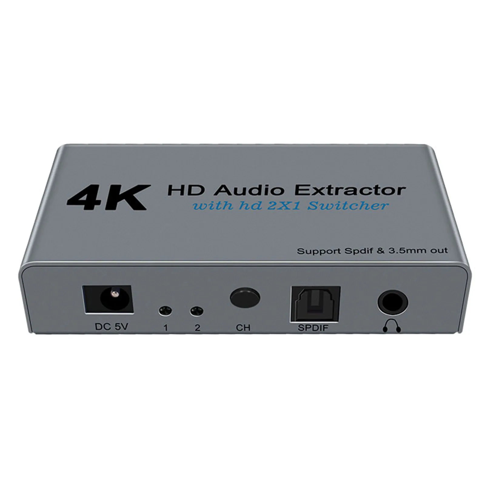 E21 HD аудио экстрактор сплиттер переключатель 2 в 1 4K к оптический SPDIF 3 5 мм |