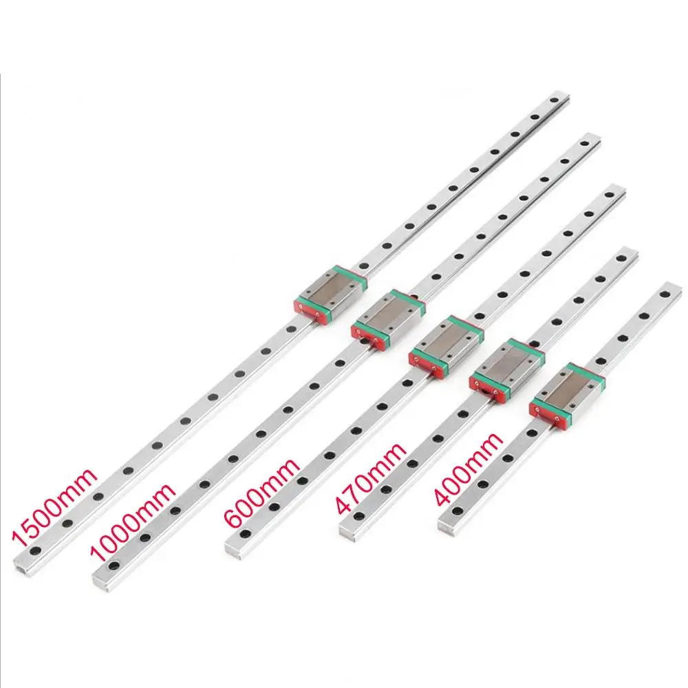 bigtreetech linear guide rail 12mm mgn12h mgn12c 200 300 400 450 500 600mm axis cnc linear with carriage slide for 3d printer free global shipping