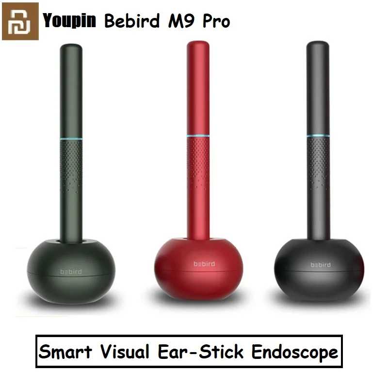 

Youpin Bebird M9 Pro Smart Visual Ear Stick Endoscope 300W High Precision In-Ear Endoscope With 300mAh Magnetically Charged Base