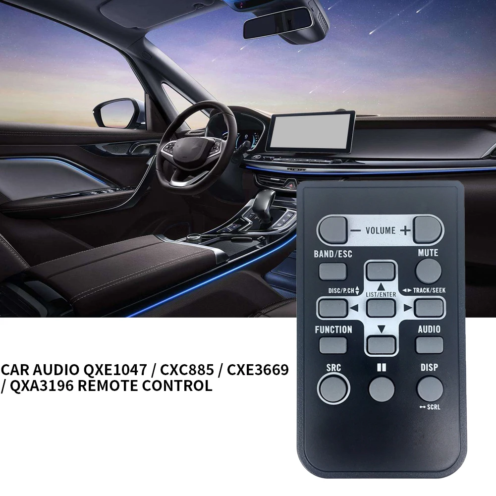 

Auto Remote Control In Dash Vehicle Car Audio Internal Replacement Accessories Electronic Battery Powered QXE1047