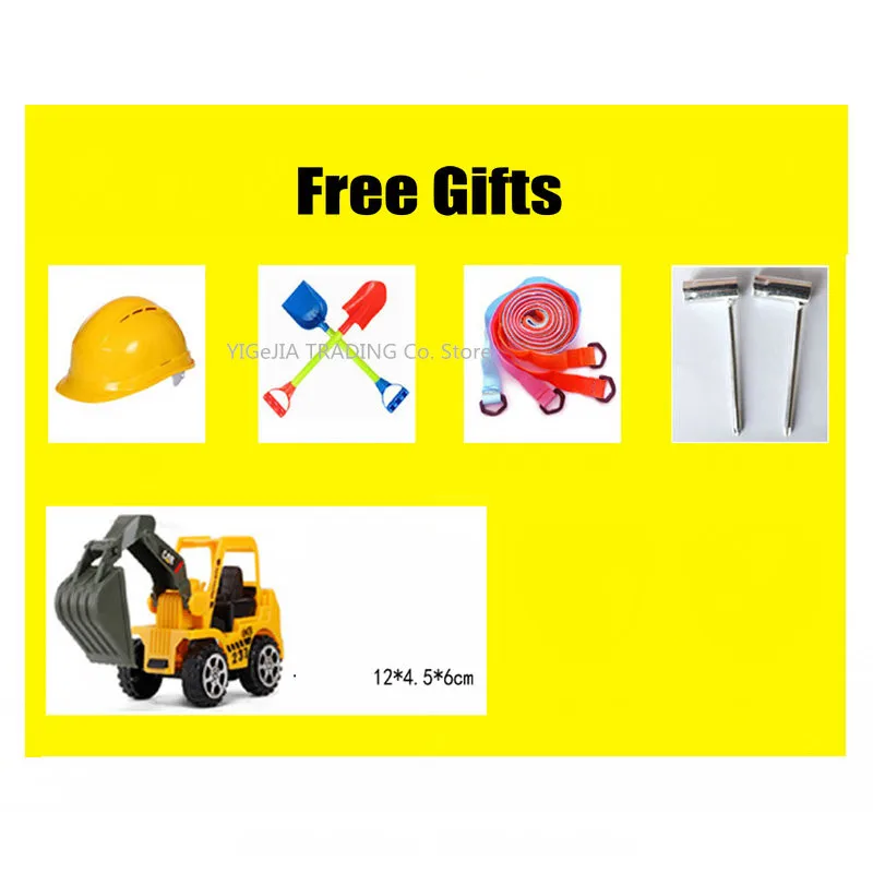 Игрушечные тракторы для детей ездить на экскаваторе игрушки бульдозер включает шлем и инструменты экскаватор и пушдозер.