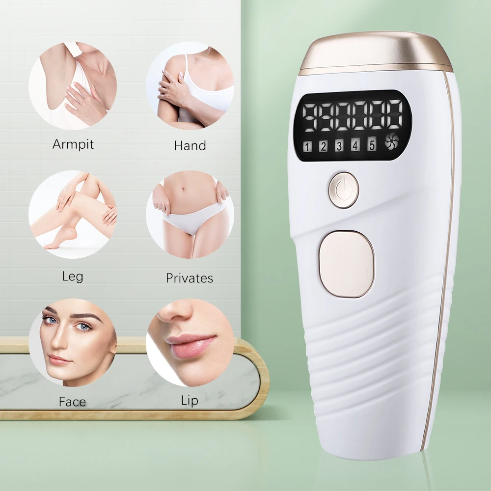 

Fashion IPL Laser Epilator Electric IPL Hair Removal Shaving Hair Removal Permanent Epilator For Women Men's Shaver Trimmer