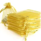 10 шт., подарочные мешочки из органзы, 7x9, 9x12, 10x15, 13x18 см