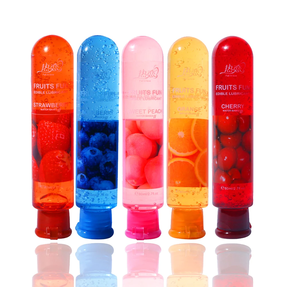 3 шт. смазка с фруктовым ароматом масло на водной основе секс для тела интимный