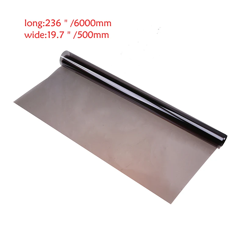 Posbay 50*600 см 35% VLT Автомобильная оконная пленка Солнечная защита черная