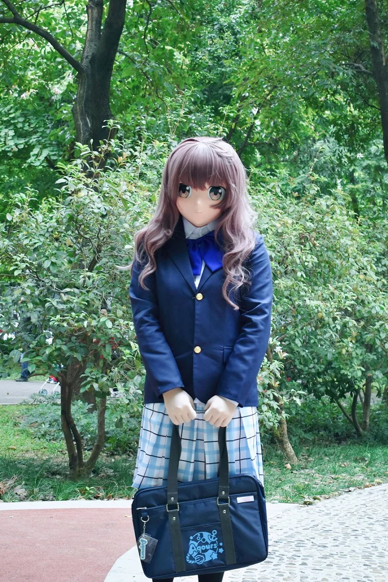 (KGM 21) Crossdressing BJD Doll A Silent Voice Comic маска Реалистичная Silica Nishimiya Shouko Cosplay Kigurumi Crossdresser |