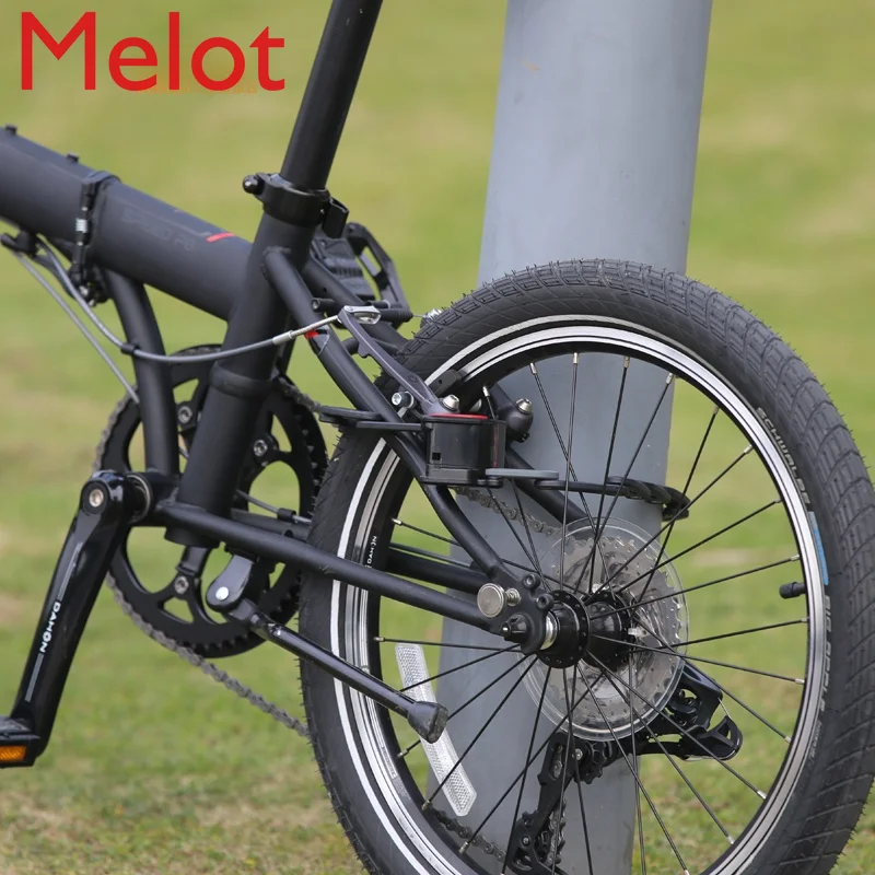 

Bicycle Lock Anti-Theft Portable Mountain Bicycle Lock P8 Folding Lock Electromobile Lock Hydraulic Resistance Shear