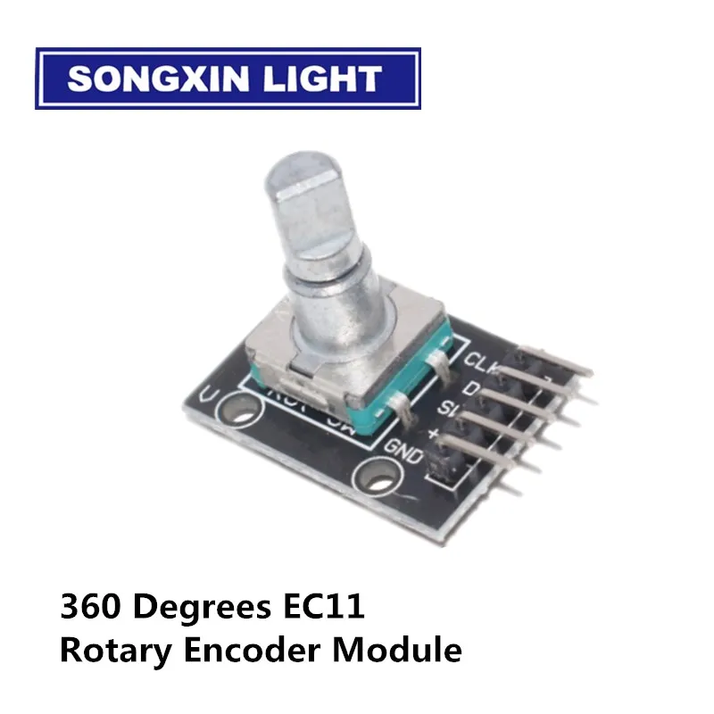 10 шт. 360 градусов EC11 модуль роторного кодировщика для Arduino датчик кирпича