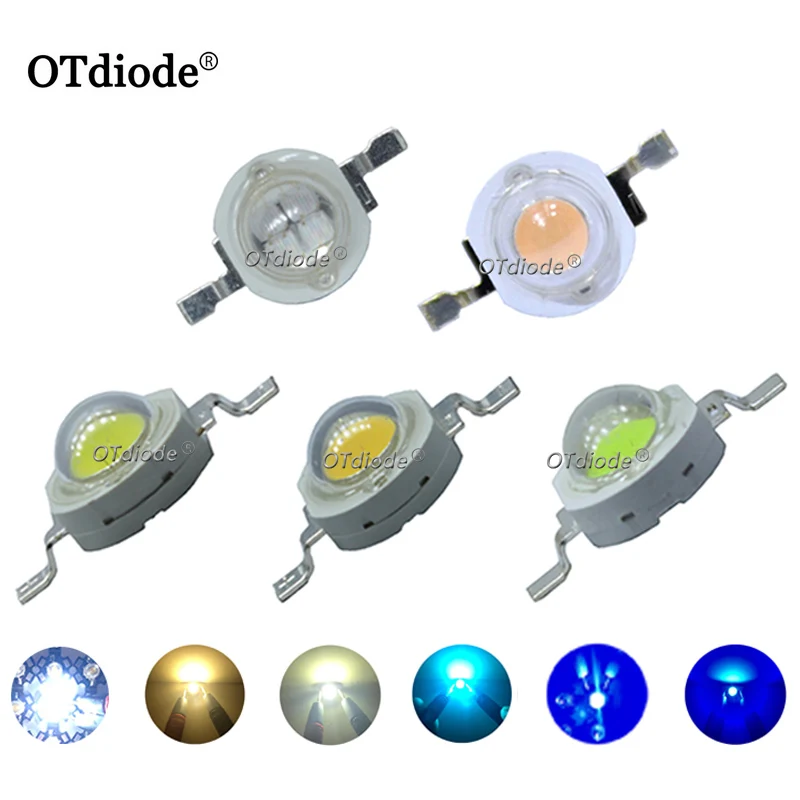 

Светодиоды OTdiode 1Вт 3Вт 5Вт для выращивания растений