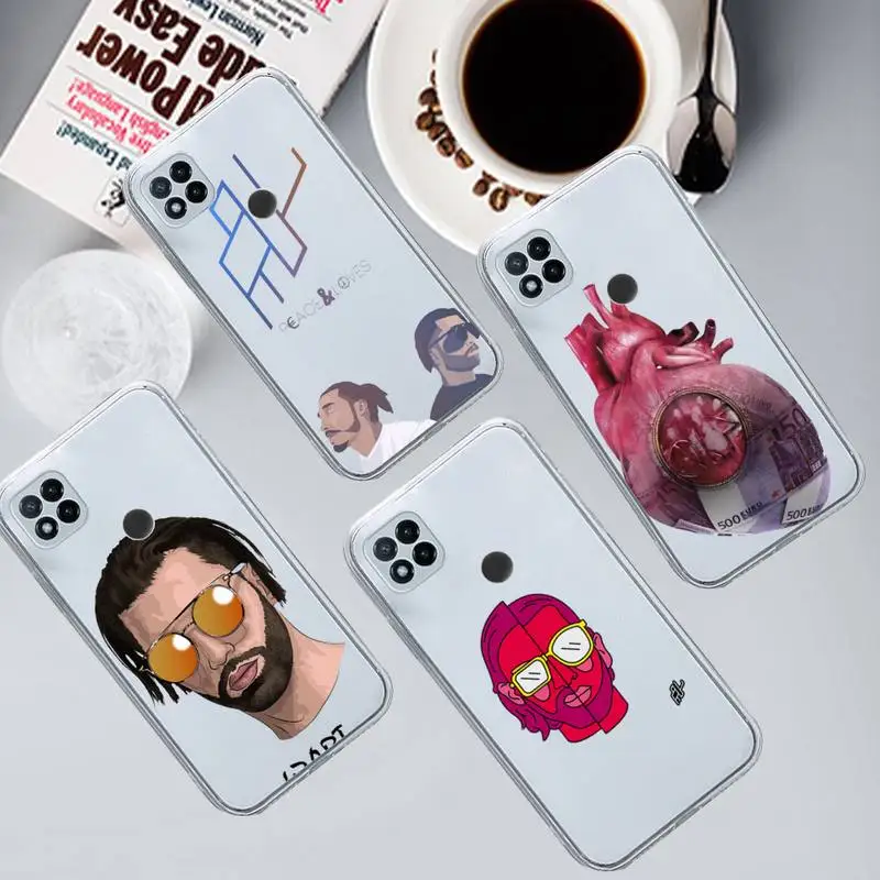 

PNL QLF Rapper Singer Phone Case Transparent for Xiaomi redmi note 5 7 8 9 10 11 t S A lite pro high quality funda