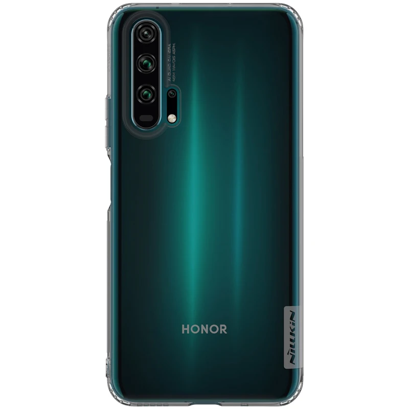 Серый Nillkin для huawei Honor 20 Pro 20 10 9 чехол TPU 0,6 мм Ультратонкий силиконовый чехол для телефона чехол s для huawei Honor 20 10 9 Pro Чехол - Цвет: Серый