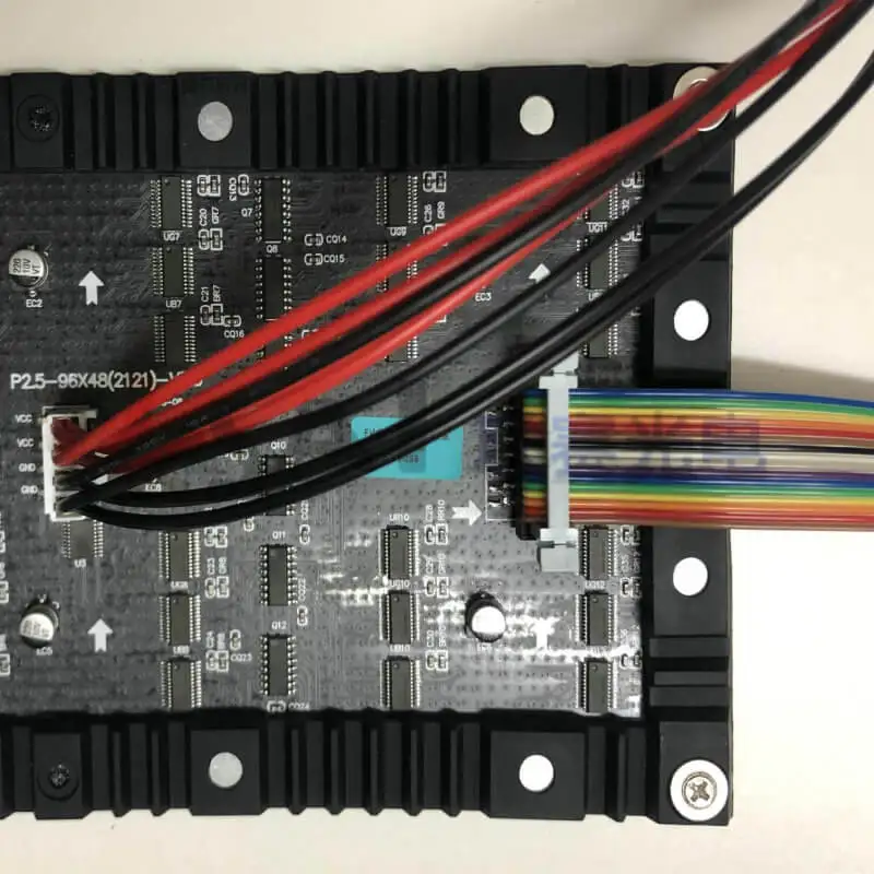 Внутренний гибкий полноцветный светодиодный модуль LianSai P2.5 rgb/точечный матричный