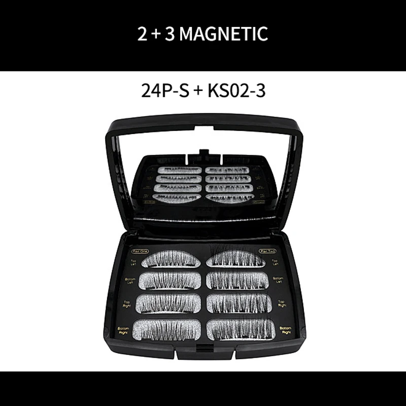 3d магнит накладные ресницы четыре маленькие втираются акриловый набор без клея