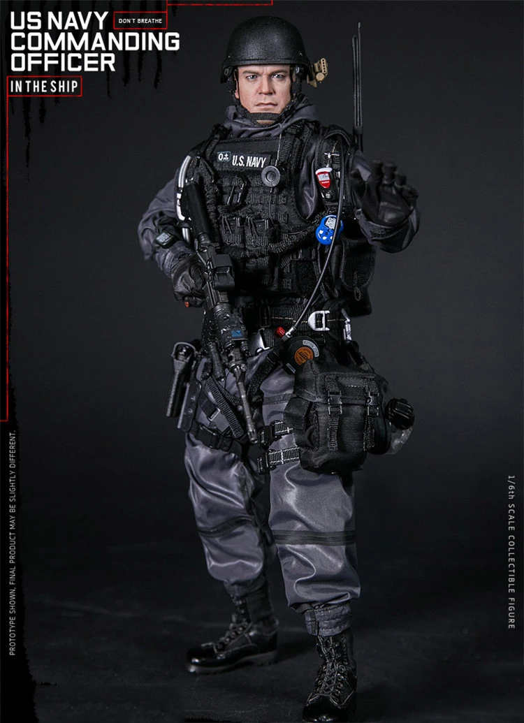 Женская полноразмерная экшн-фигурка масштаба 1/6 DAMTOYS 78050 командир ВМС США солдат