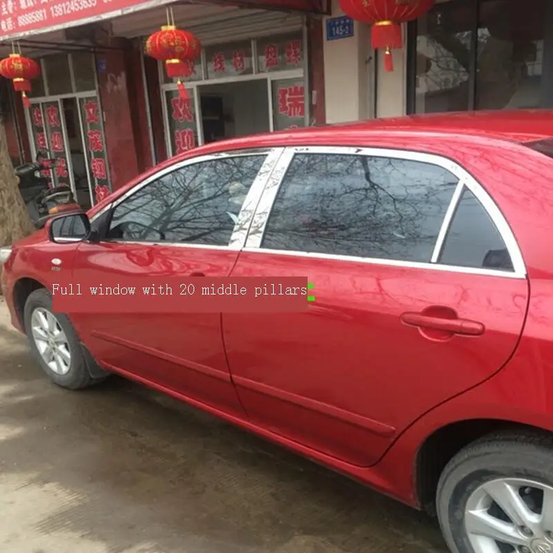 Наклейка Автомобильные аксессуары внешний оконный корпус 2004 2005 2006 2007 2008 2009 2010 2011