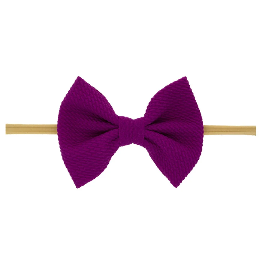 Baby Girl Headband BowKnot Newborn Toddler Kid Girls Bow Turban Headwear Accessories | Мать и ребенок