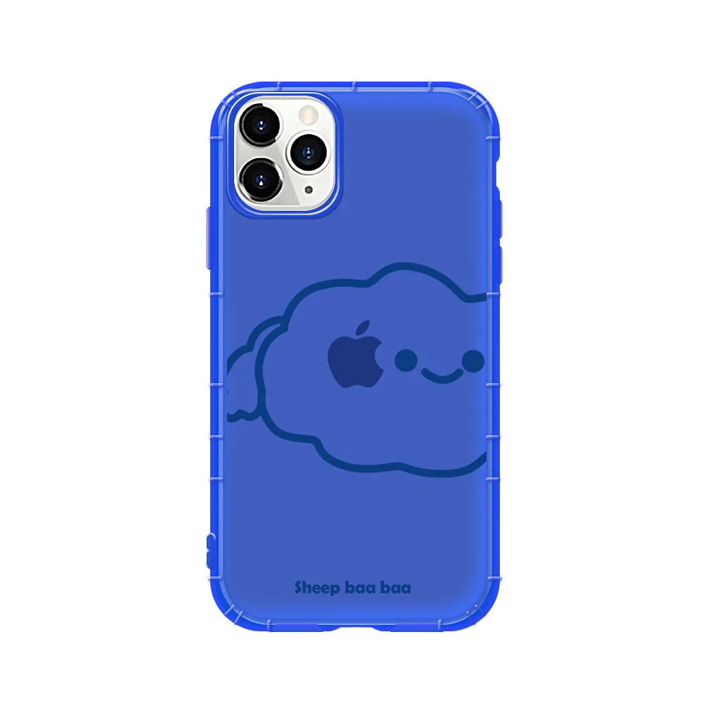 

Retro Fluorescent color summer cloud Phone case For iPhone 11 Pro Max case Cute cover for iPhone XS MAX XR X 7 8 Plus 7Plus case