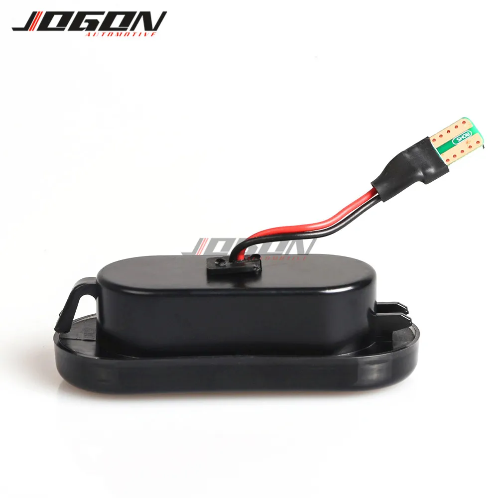 Для VW Golf 3 4 Passat Polo, Ford Focus Fusion Skoda Octavia SEAT Leon, боковое крыло автомобиля, динамический мигающий индикатор, последовательный светильник
