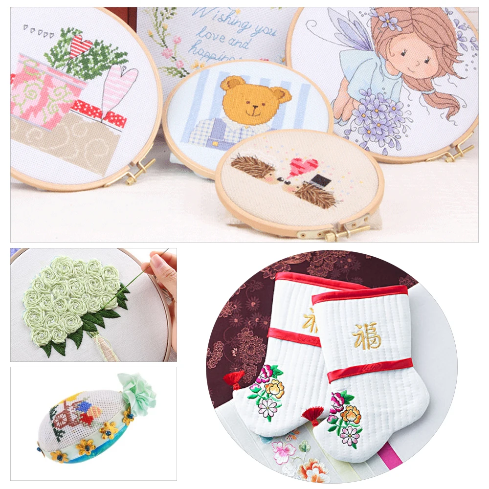 3 шт. шить вышивальные принадлежности рукоделие хлопок и лен DIY ремесло искусство