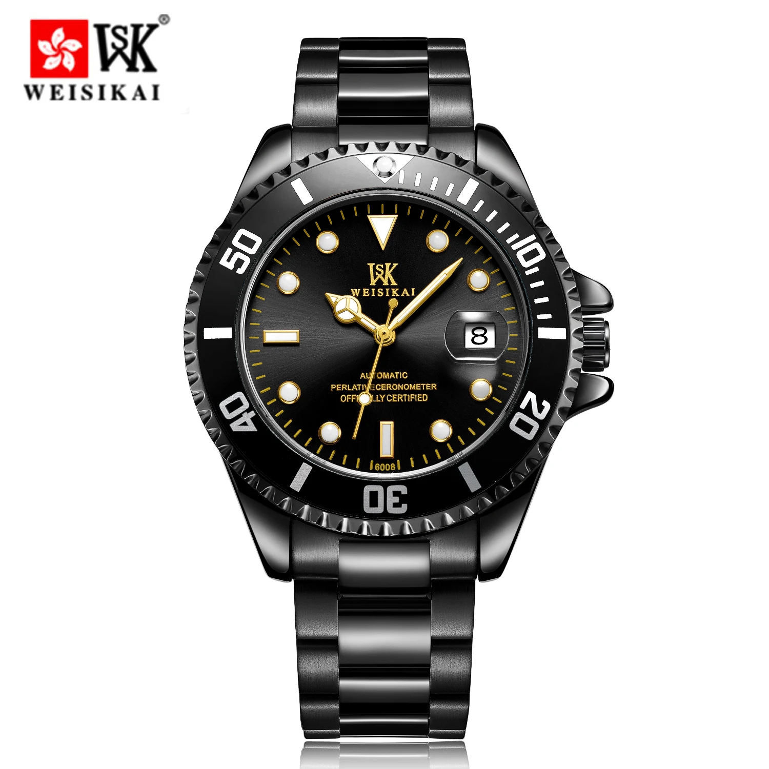 WEISIKAI Diver Watch Automatic Mechanical Watches Sports Top Brand Luxury Men's Diving Male Wristwatch Relogio Masculino |