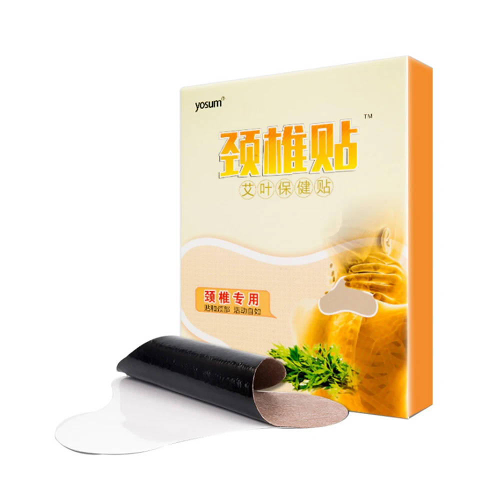 

12Pcs/bag Wormwood Health Care Patch Neck Detox Plaster Neck Muscle Pain Relief Patches Moxibustion Treatment Cervical Spondylos