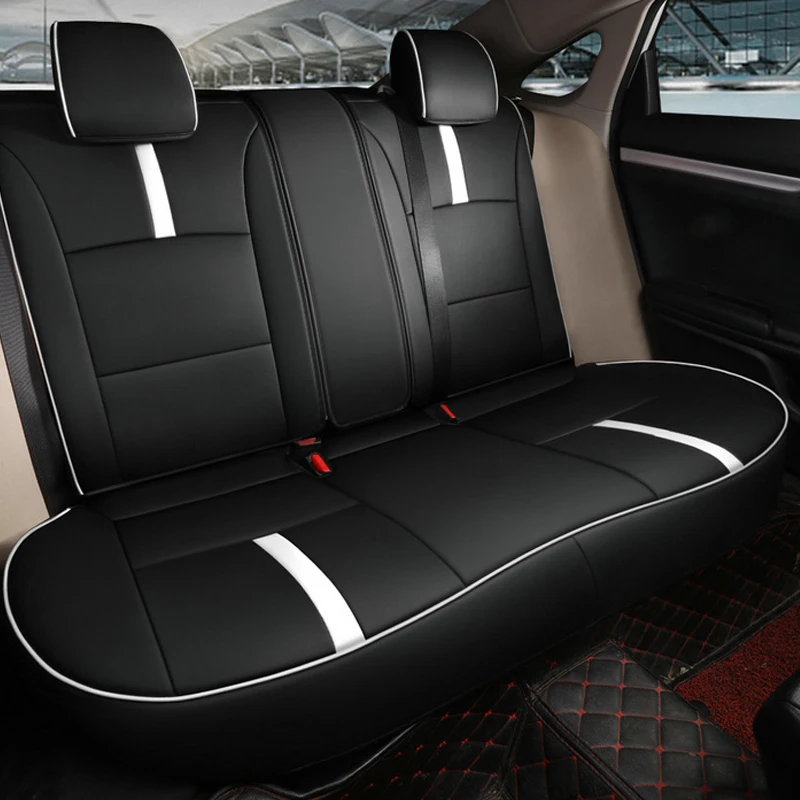 Специальный чехол для автомобильного сиденья под заказ Honda Civic 2016 2017 Кожаная
