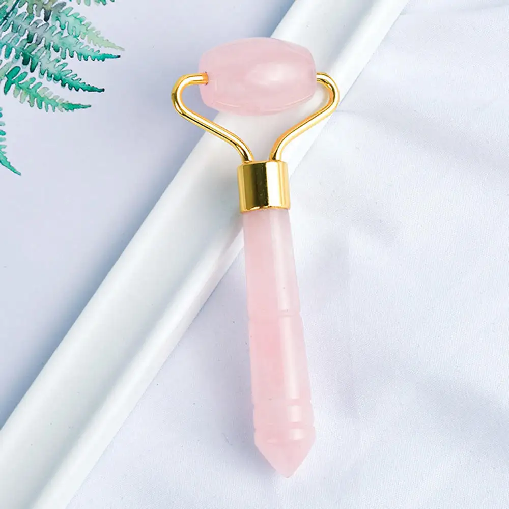 Массажный ролик для лица Нефритовый камень похудения тела головы шеи массажер